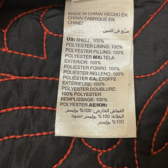 Chico's Women's Heritage Quilted Reversible Jacket Blazer Multicolor Size L - Picture 7 of 9